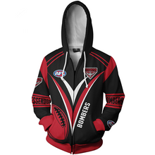 Load image into Gallery viewer, Essendon Football Club AFL Zip Hoodie Jacket