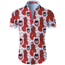 Load image into Gallery viewer, St. George Illawarra Dragons NRL National Rugby League Trendy Sport Hawaiian Shirt