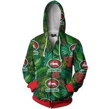 Load image into Gallery viewer, South Sydney Rabbitohs NRL Zip Hoodie Jacket