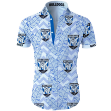 Load image into Gallery viewer, Canterbury-Bankstown Bulldogs NRL Hawaiian Shirt
