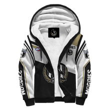 Load image into Gallery viewer, Collingwood Football Club AFL Australian Football League Zip Hoodie Fleece Jacket