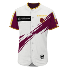 Load image into Gallery viewer, Brisbane Broncos NRL National Rugby League Baseball Jersey Shirt Print Full 3D