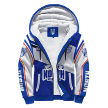 Load image into Gallery viewer, North Melbourne Football Club AFL Australian Football League Zip Hoodie Fleece Jacket