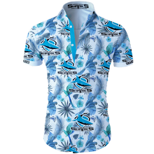 Load image into Gallery viewer, Cronulla-Sutherland Sharks NRL National Rugby League Trendy Sport Hawaiian Shirt
