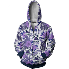 Load image into Gallery viewer, Melbourne Storm NRL Zip Hoodie Jacket