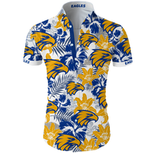 Load image into Gallery viewer, West Coast Eagles AFL Hawaiian Shirt