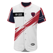 Load image into Gallery viewer, Melbourne Football Club AFL Australian Football League Baseball Jersey Shirt Print Full 3D