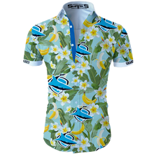 Load image into Gallery viewer, Cronulla-Sutherland Sharks NRL Hawaiian Shirt