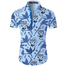 Load image into Gallery viewer, Canterbury-Bankstown Bulldogs NRL Hawaiian Shirt