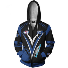 Load image into Gallery viewer, Melbourne University Football Club Football Club AFL Zip Hoodie Jacket