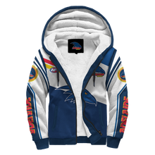Load image into Gallery viewer, Adelaide Football Club AFL Australian Football League Zip Hoodie Fleece Jacket