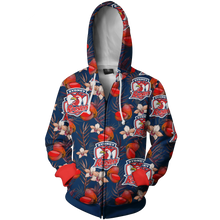 Load image into Gallery viewer, Sydney Roosters NRL Zip Hoodie Jacket
