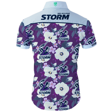Load image into Gallery viewer, Melbourne Storm NRL Hawaiian Shirt