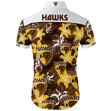 Load image into Gallery viewer, Hawthorn Football Club AFL  Hawaiian Shirt