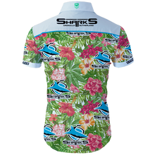 Load image into Gallery viewer, Cronulla-Sutherland Sharks NRL Hawaiian Shirt