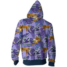 Load image into Gallery viewer, Melbourne Storm NRL Zip Hoodie Jacket