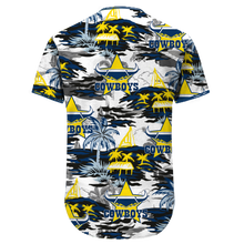 Load image into Gallery viewer, North Queensland Cowboys NRL National Rugby League Baseball Jersey T-Shirt Print Full 3D Hawaiian