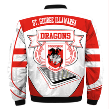 Load image into Gallery viewer, St. George Illawarra Dragons NRL Zip Hoodie Jacket