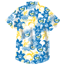 Load image into Gallery viewer, Parramatta Eels NRL National Rugby League Balenciaga Norm Fit Hawaiian Shirt