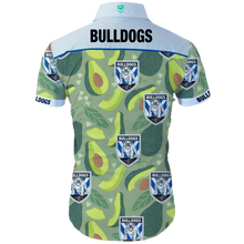 Load image into Gallery viewer, Canterbury-Bankstown Bulldogs NRL Hawaiian Shirt
