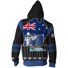 Load image into Gallery viewer, Melbourne University Football Club Football Club AFL Zip Hoodie Jacket