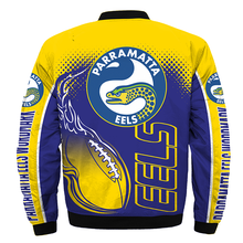 Load image into Gallery viewer, Parramatta Eels NRL Zip Hoodie Jacket