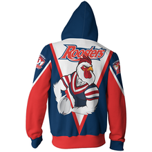Load image into Gallery viewer, Sydney Roosters NRL Zip Hoodie Jacket
