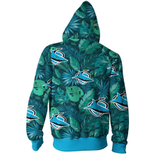 Load image into Gallery viewer, Cronulla Sharks NRL Zip Hoodie Jacket