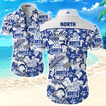 Load image into Gallery viewer, North Melbourne Football Club AFL Hawaiian Shirt
