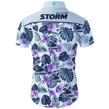 Load image into Gallery viewer, Melbourne Storm NRL Hawaiian Shirt
