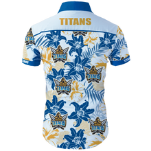 Load image into Gallery viewer, Gold Coast Titans  NRL Hawaiian Shirt