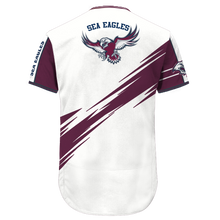 Load image into Gallery viewer, Manly Warringah Sea Eagles NRL National Rugby League Baseball Jersey Shirt Print Full 3D