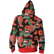 Load image into Gallery viewer, South Sydney Rabbitohs NRL Zip Hoodie Jacket