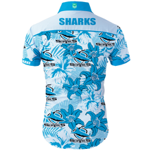 Load image into Gallery viewer, Cronulla Sharks NRL Hawaiian Shirt