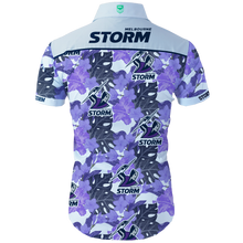 Load image into Gallery viewer, Melbourne Storm NRL National Rugby League Trendy Sport Hawaiian Shirt