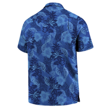 Load image into Gallery viewer, Canterbury-Bankstown Bulldogs NRL National Rugby League Tommy Bahama Big &amp; Tall Fuego Floral Button-Up Shirt – Hawaiian Shirt