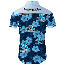 Load image into Gallery viewer, Cronulla-Sutherland Sharks NRL Hawaiian Shirt