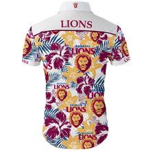 Load image into Gallery viewer, Brisbane Lions NRL National Rugby League Trendy Sport Hawaiian Shirt