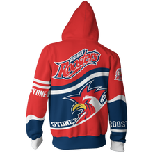 Load image into Gallery viewer, Sydney Roosters NRL Zip Hoodie Jacket