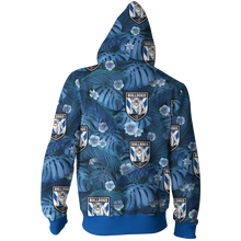 Load image into Gallery viewer, Bulldogs RLFC NRL Zip Hoodie Jacket