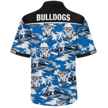 Load image into Gallery viewer, Canterbury-Bankstown Bulldogs NRL National Rugby League Balenciaga Norm Fit Hawaiian Shirt