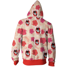 Load image into Gallery viewer, St. George Illawarra Dragons NRL Zip Hoodie Jacket