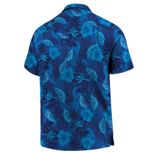 Load image into Gallery viewer, Western Bulldogs AFL Australian Football League Tommy Bahama Big &amp; Tall Fuego Floral Button-Up Shirt – Hawaiian Shirt Sport