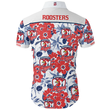 Load image into Gallery viewer, Sydney Roosters NRL National Rugby League Trendy Sport Hawaiian Shirt-Funny Aloha Shirts