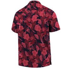 Load image into Gallery viewer, East Melbourne Football Club AFL Australian Football League Tommy Bahama Big &amp; Tall Fuego Floral Button-Up Shirt – Hawaiian Shirt