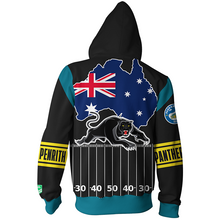 Load image into Gallery viewer, Penrith Panthers NRL Zip Hoodie Jacket