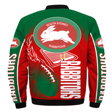 Load image into Gallery viewer, South Sydney Rabbitohs NRL Zip Hoodie Jacket