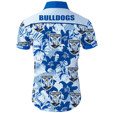 Load image into Gallery viewer, Canterbury-Bankstown Bulldogs NRL Hawaiian Shirt