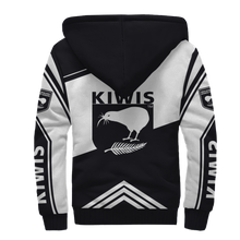 Load image into Gallery viewer, New Zealand NRL National Rugby League Zip Hoodie Fleece Jacket