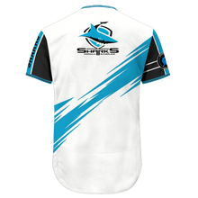 Load image into Gallery viewer, Cronulla-Sutherland Sharks NRL National Rugby League Baseball Jersey Shirt Print Full 3D